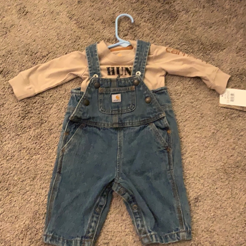 Baby boy Carhartt overall set